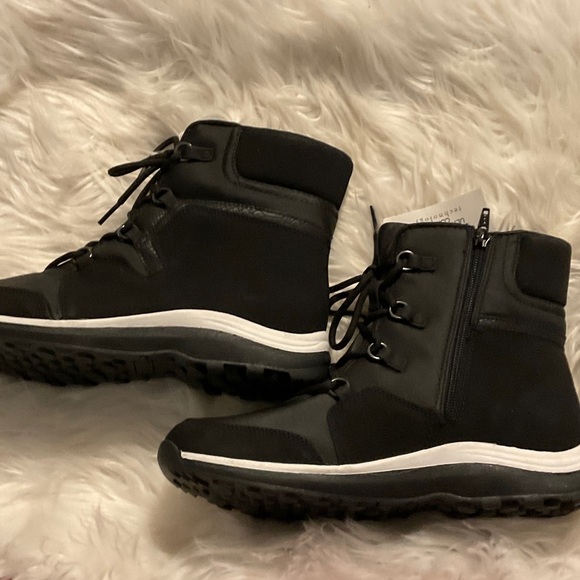 Kim Rogers Black Lace-Up Boots - Picture 4 of 10